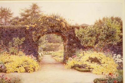 Juli Gold, Abbey Leix, Irland von Ernest Arthur Rowe