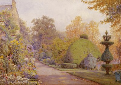 Der Eibenweg, Barncluith, Strathclyde von Ernest Arthur Rowe