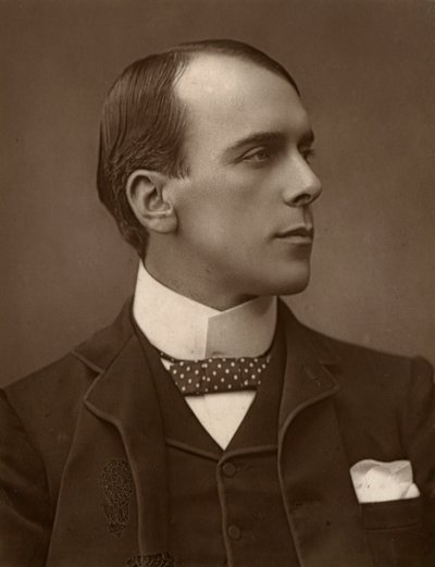 Edward Smith Willard, britischer Schauspieler, 1888 von Ernest Barraud