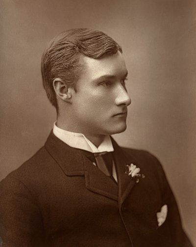 Percy Lynal, britischer Schauspieler, 1887 von Ernest Barraud