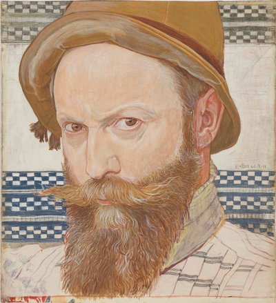 Selbstporträt, 1911 von Ernest Bieler