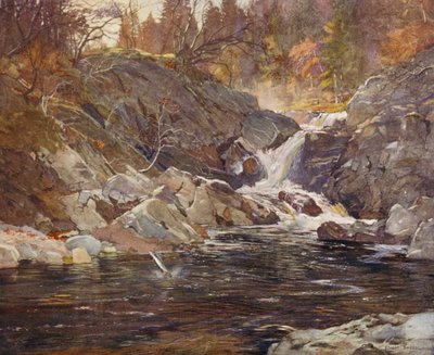 Ein Nebental in Perthshire von Ernest Edward Briggs