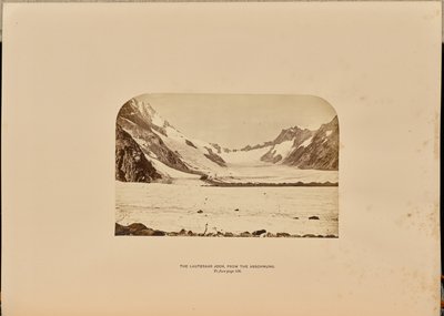 Das Lauteraarjoch vom Abschwung von Ernest H. Edwards