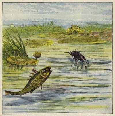 Fisch und Fliege von Ernest Henry Griset