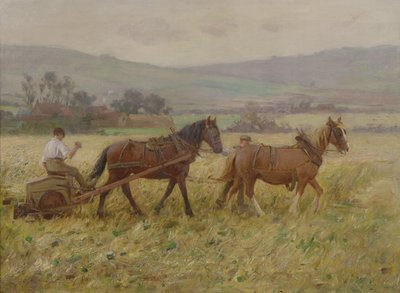 Das Ernteteam von Ernest Higgins Rigg