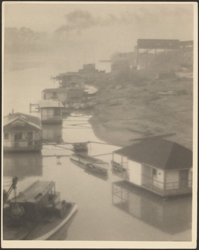 Hausboote von Ernest Mitchell Pratt