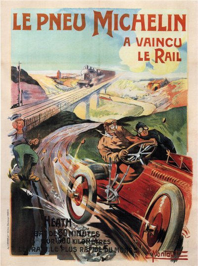 Michelin-Reifen, 1905 von Ernest Montaut