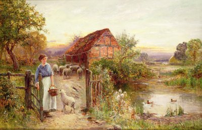 Die Schafe nach Hause bringen von Ernest Walbourn