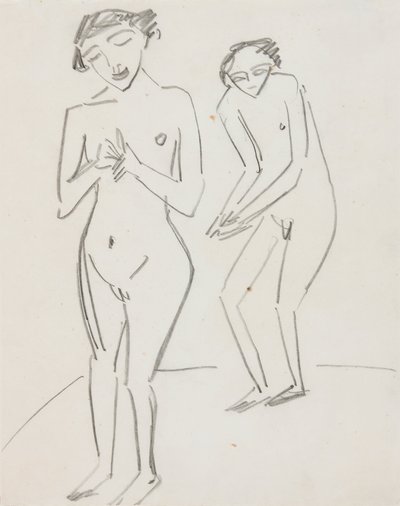 Mann und Frau von Ernst Ludwig Kirchner