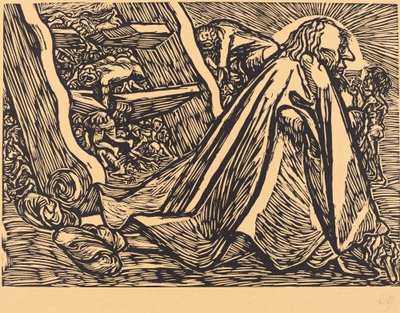 Der göttliche Bettler von Ernst Barlach