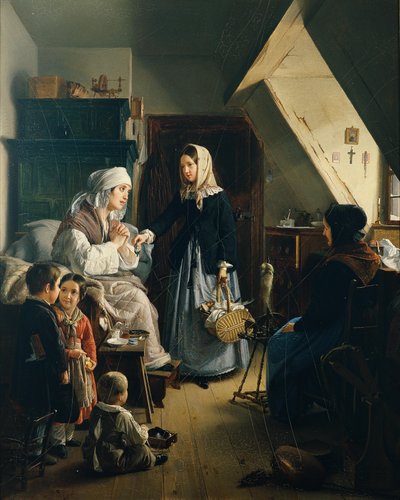 Die Wohltätige von Ernst Christian Moser