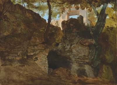 Eingang in den Park Chigi in Ariccia von Ernst Fries