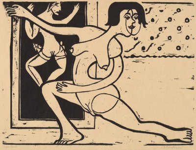 Tänzer beim Üben, 1934 von Ernst Ludwig Kirchner