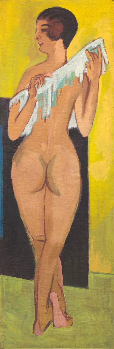 Nackte Figur [Rückseite], 1907 von Ernst Ludwig Kirchner