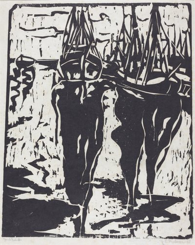 Hafenszene von Ernst Ludwig Kirchner