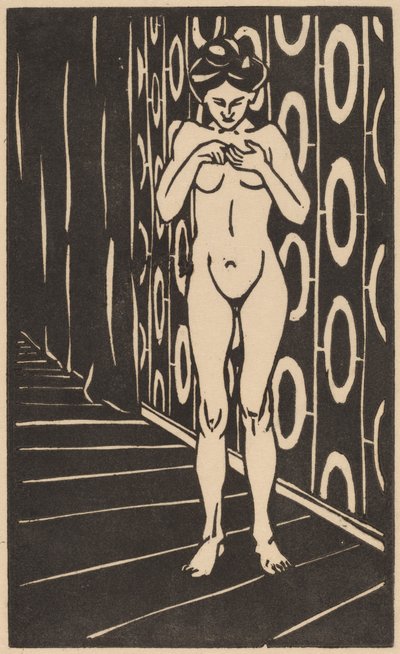 Das Fingerspiel, 1905 von Ernst Ludwig Kirchner