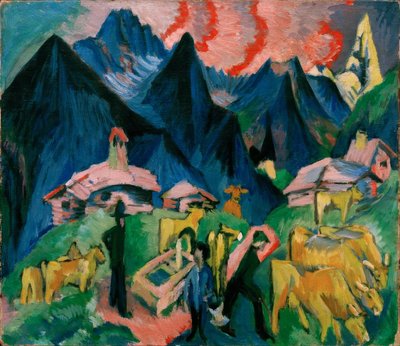 Alpleben von Ernst Ludwig Kirchner