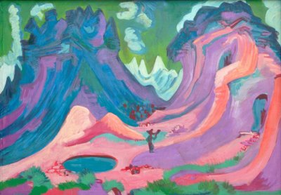 Amselfluh von Ernst Ludwig Kirchner
