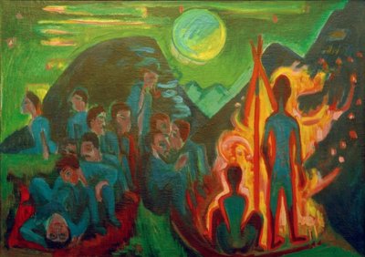 Bundesfeuer von Ernst Ludwig Kirchner