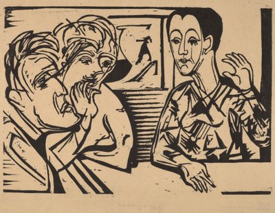 Gespräch von Ernst Ludwig Kirchner