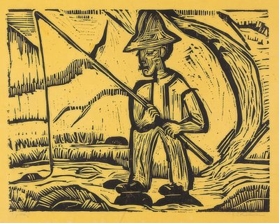 Der Angler von Ernst Ludwig Kirchner