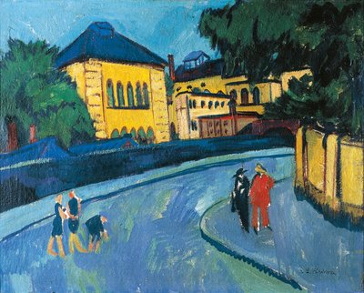 Dresden, Friedrichstadt von Ernst Ludwig Kirchner