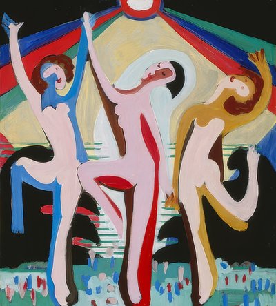 Farbentanz von Ernst Ludwig Kirchner