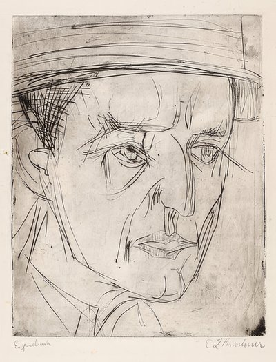 Kopf Dr. Grisebach von Ernst Ludwig Kirchner