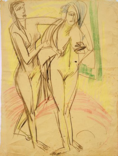 Nach dem Bade von Ernst Ludwig Kirchner