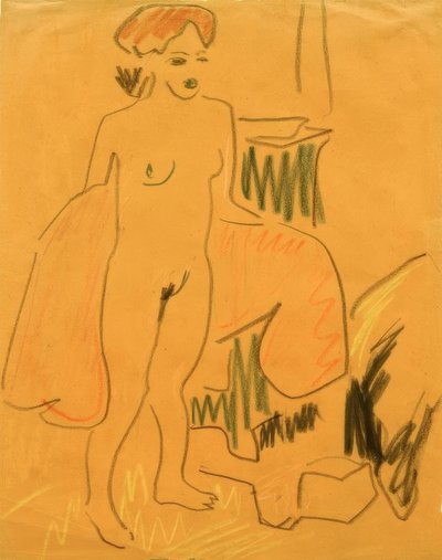Nach dem Bade von Ernst Ludwig Kirchner