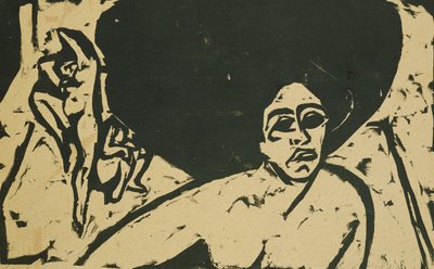 Nackte Tänzerinnen, 1909 von Ernst Ludwig Kirchner