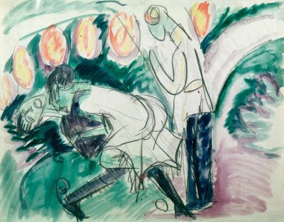 Pantomime III von Ernst Ludwig Kirchner