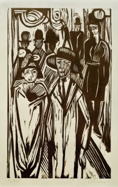 Straße von Ernst Ludwig Kirchner