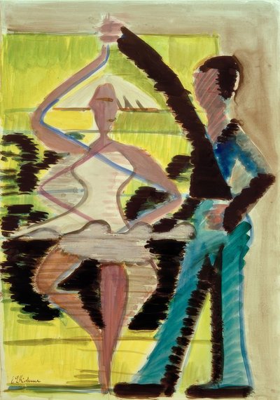 Tanzpaar von Ernst Ludwig Kirchner