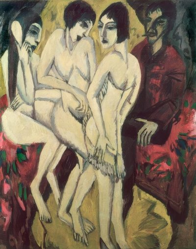 Urteil des Paris von Ernst Ludwig Kirchner