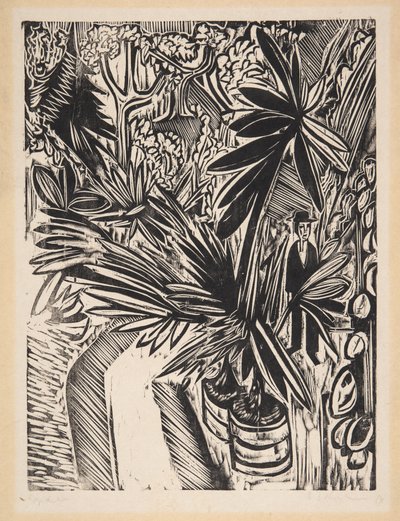 Gewächshaus. Jena von Ernst Ludwig Kirchner
