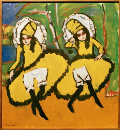 Zwei Tänzerinnen von Ernst Ludwig Kirchner