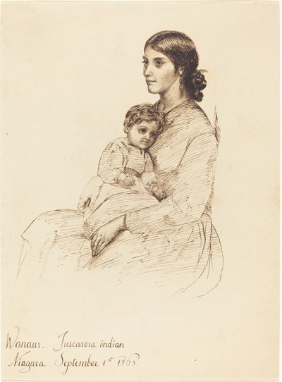 Wanaus, Tuscarora-Indianer von Esther Frances Alexander
