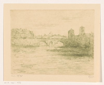 Tiber, Rom von Etienne Bosch (signed by artist)
