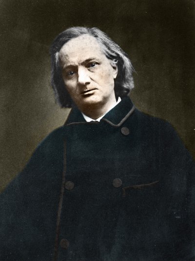 Charles Baudelaire (1821-1867), französischer Dichter von Etienne Carjat