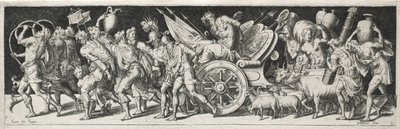 Kämpfe und Triumphe, wahrscheinlich 1560er Jahre von Etienne Delaune