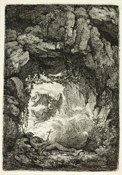 Der Tod des Heiligen Hieronymus von Etienne de Lavallee Poussin