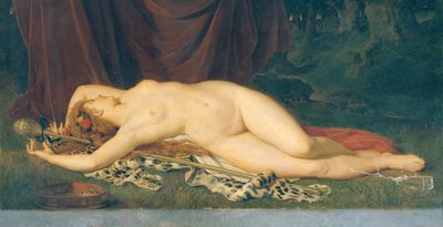 Schlafende Bacchantin von Eugen Felix