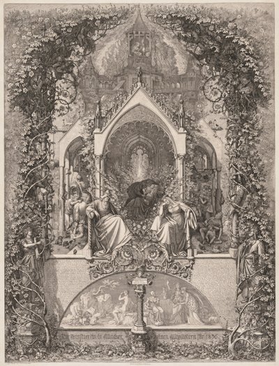 Dornröschen, 1836 von Eugen Napoleon Neureuther
