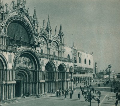 Markusdom, Venedig, Italien, 1927 von Eugen Poppel