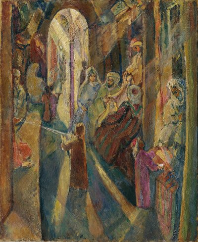 Bazar im Orient von Eugen von Kahler