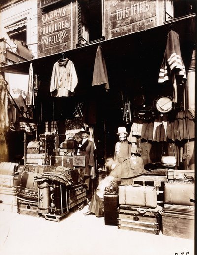 Rue de Petit Chouard von Eugène Atget