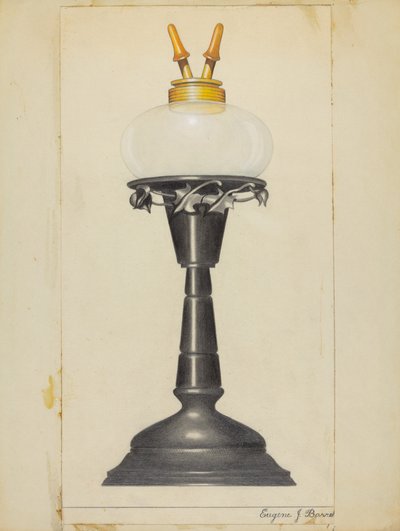 Camphenelampe von Eugene Barrell