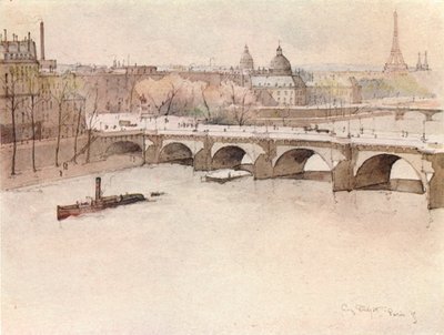 Die Pont Neuf, 1915 von Eugene Bejot