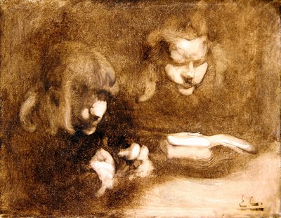 Lesen von Eugène Carrière
